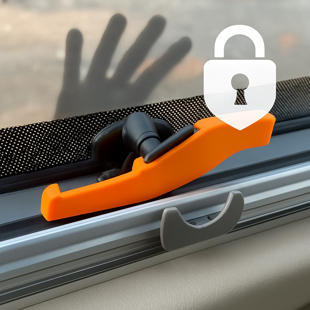 Caravan Camper RV Window Security Lock Catch – Left or Right Replacement Latch for Motorhome Windows