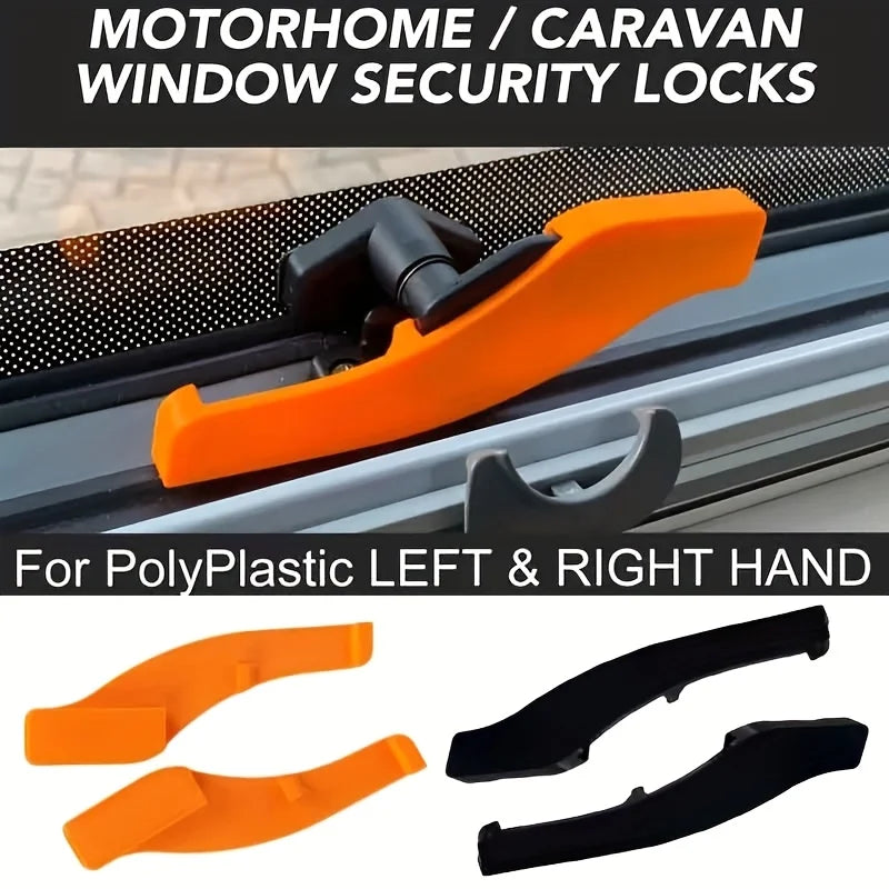 Caravan Camper RV Window Security Lock Catch – Left or Right Replacement Latch for Motorhome Windows